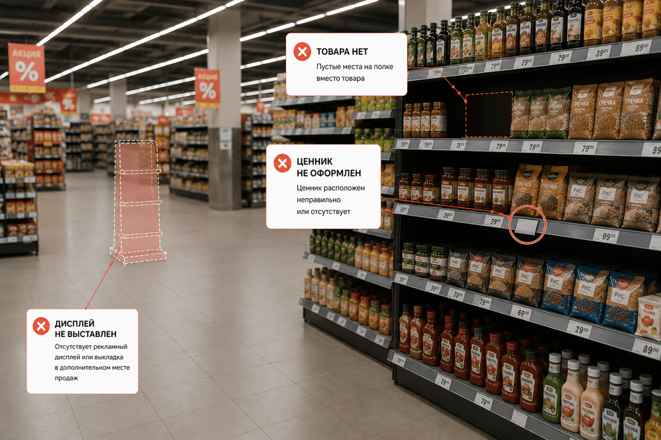 Промо в FMCG теряет эффективность в разрыве между планом и полкой.